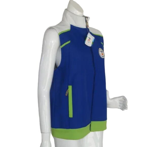new VANCOUVER OLYMPICS 2010 Vest, S, Sherpa, Zipper front, Pockets - Picture 2 of 13